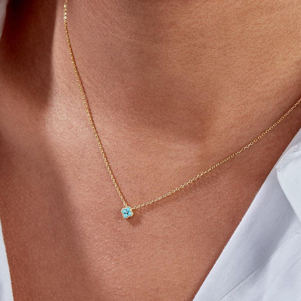 Collar de plata minimalista con colgante - Raúl & Sara Madrid