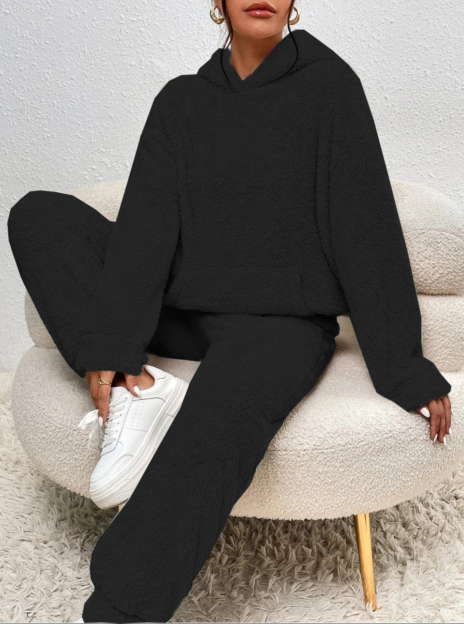 Lillie · Conjunto de forro polar con capucha