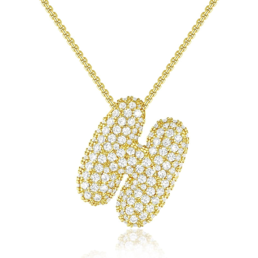 Frieda – Cadena de oro con colgante natural