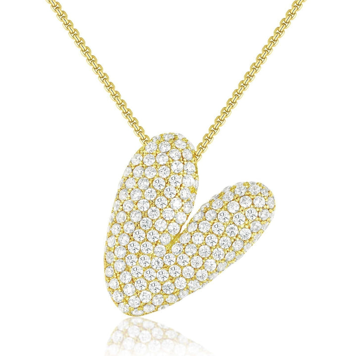 Frieda – Cadena de oro con colgante natural