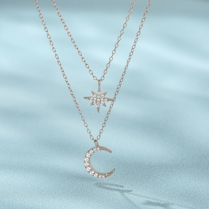 Elisa – Collana in argento con pendente circolare