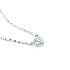 Collar de plata minimalista con colgante - Raúl & Sara Madrid