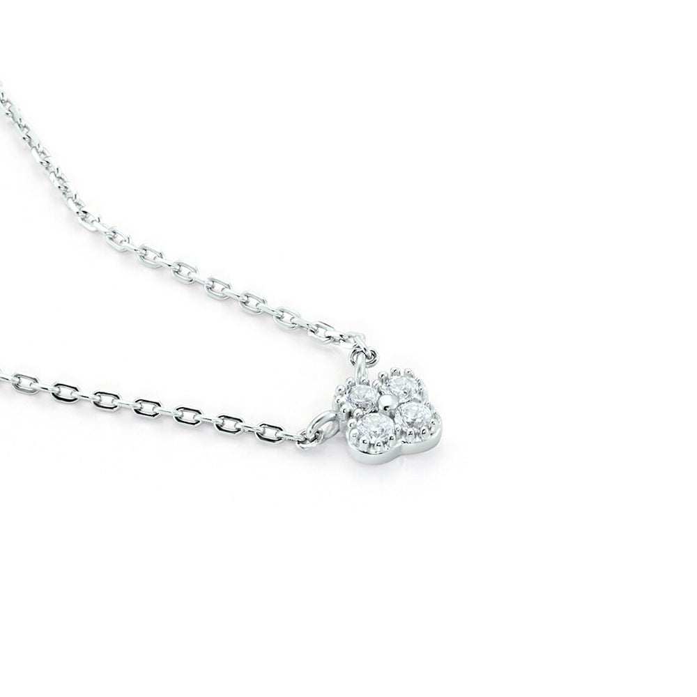 Collar de plata minimalista con colgante - Raúl & Sara Madrid
