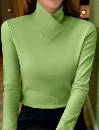 Sheila · Jersey de Cuello Alto Elegante - Raúl & Sara Madrid