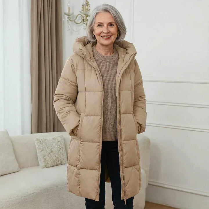 Cármen™ | Chaqueta acolchada con capucha ajustable