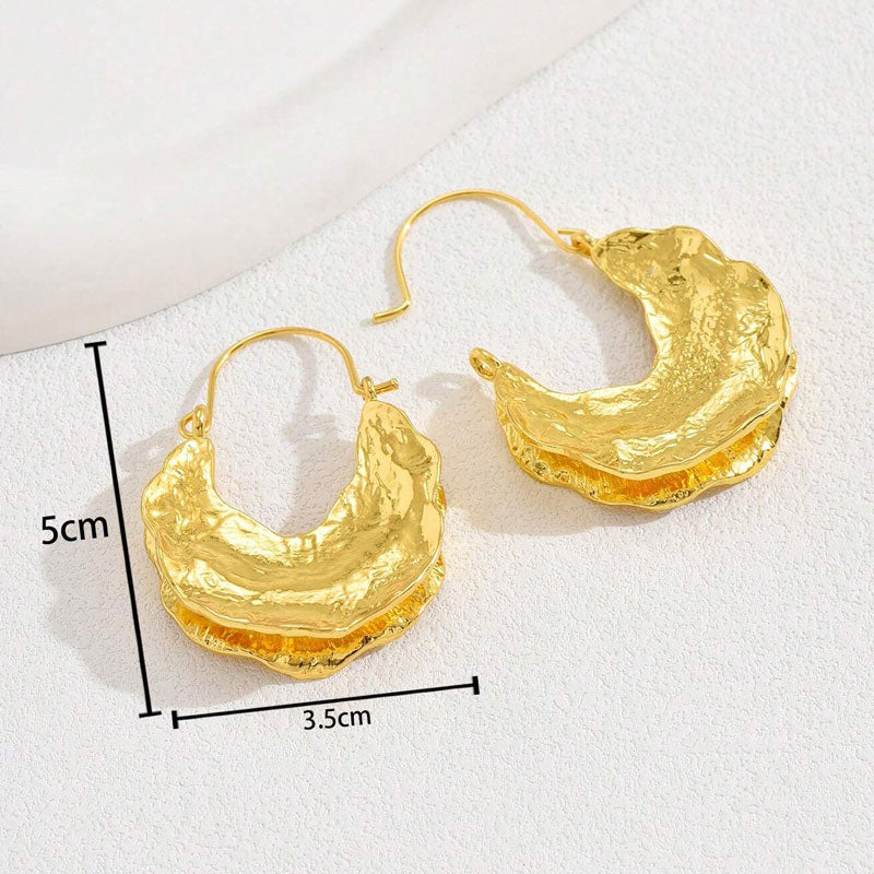 Pendientes Cleopatra - Color Dorado