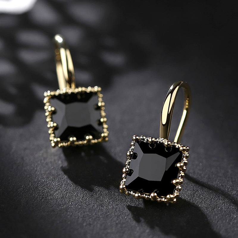 Rafaela Earrings - Black
