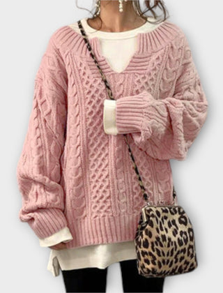 Lili · Jersey Oversize de Punto Trenzado - Raúl & Sara Madrid