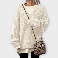 Lili · Jersey Oversize de Punto Trenzado - Raúl & Sara Madrid