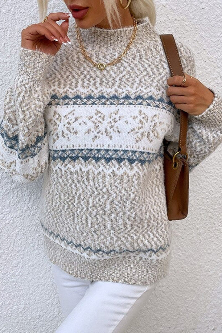 Emma | Jersey de Invierno con Copos de Nieve