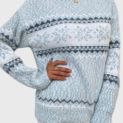 Emma · Jersey de Invierno con Copos de Nieve - Raúl & Sara Madrid