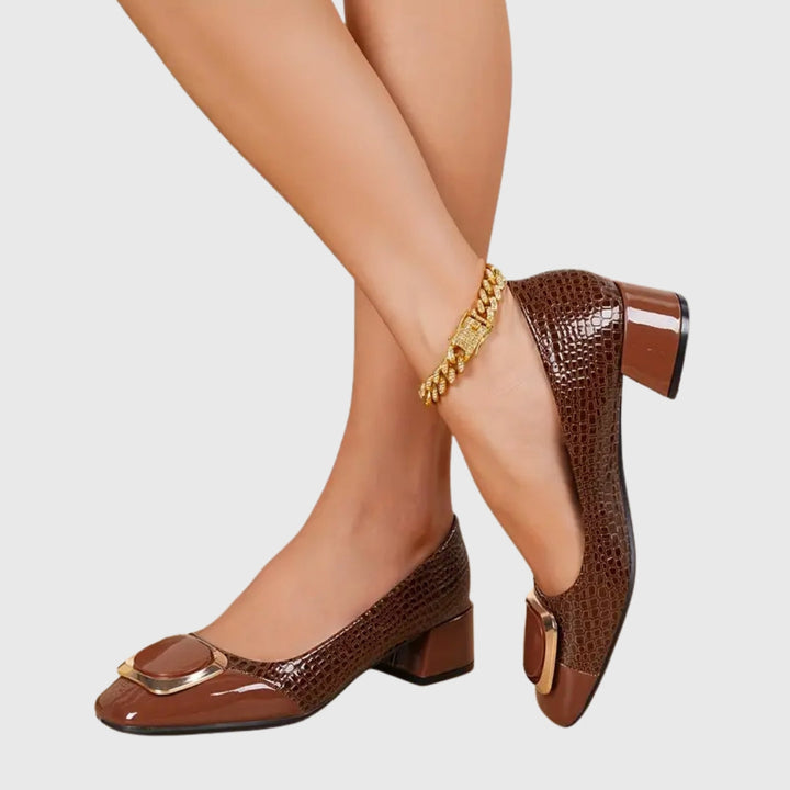 Berenice - Zapatillas Ortopédicas de Cuero