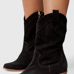 Botas de Vaquero Modernas Annalla con Cremallera Lateral - Raúl & Sara Madrid