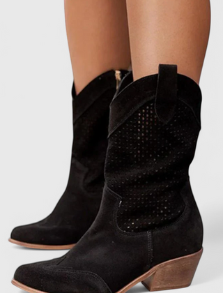 Botas de Vaquero Modernas Annalla con Cremallera Lateral - Raúl & Sara Madrid