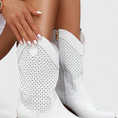 Botas de Vaquero Modernas Annalla con Cremallera Lateral - Raúl & Sara Madrid