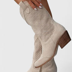Botas de Vaquero Modernas Annalla con Cremallera Lateral - Raúl & Sara Madrid