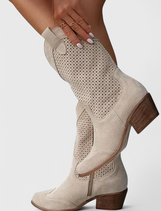 Botas de Vaquero Modernas Annalla con Cremallera Lateral - Raúl & Sara Madrid