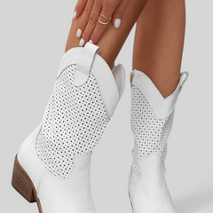 Botas de Vaquero Modernas Annalla con Cremallera Lateral - Raúl & Sara Madrid