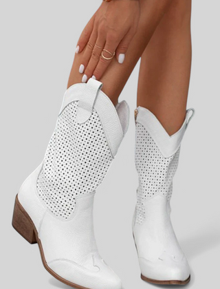 Botas de Vaquero Modernas Annalla con Cremallera Lateral - Raúl & Sara Madrid