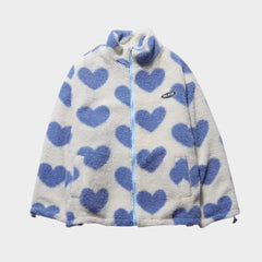 Dianne · Chaqueta Reversible con Estampado de Corazones y Diseño Confortable - Raúl & Sara Madrid