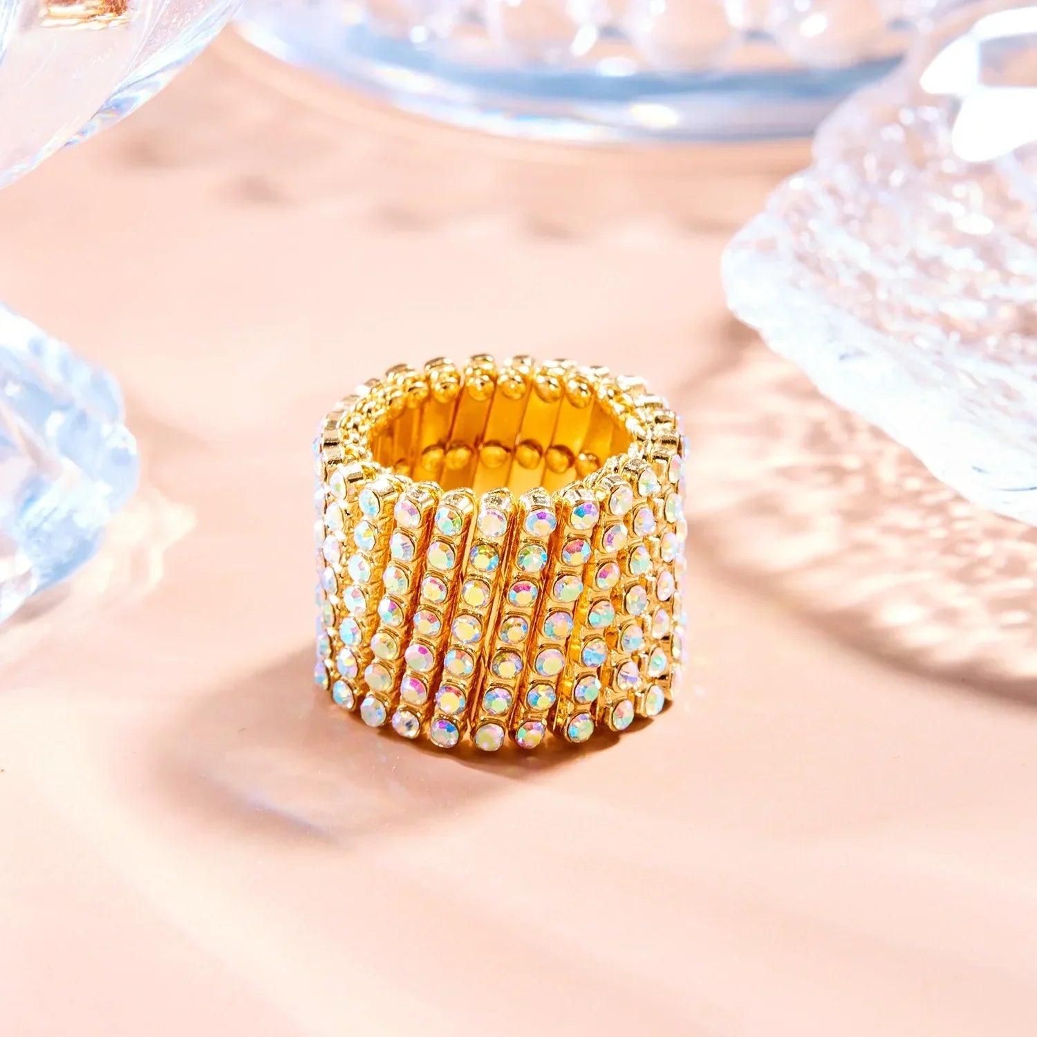 Diana - Anillo y Pulsera en Oro