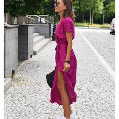 Vestido cruzado elegante - Raúl & Sara Madrid