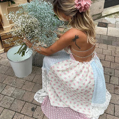 Vestido de verano patchwork - Raúl & Sara Madrid