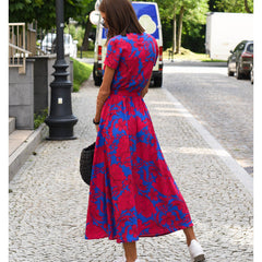 Vestido cruzado elegante - Raúl & Sara Madrid