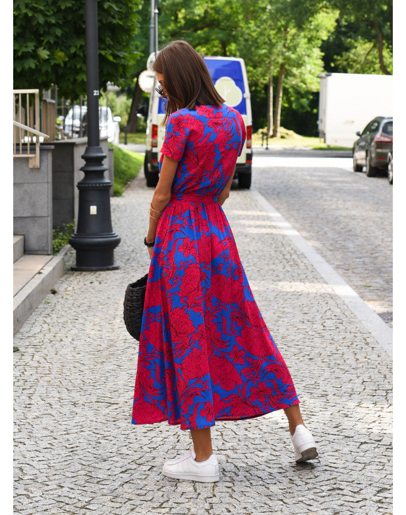 Vestido cruzado elegante - Raúl & Sara Madrid