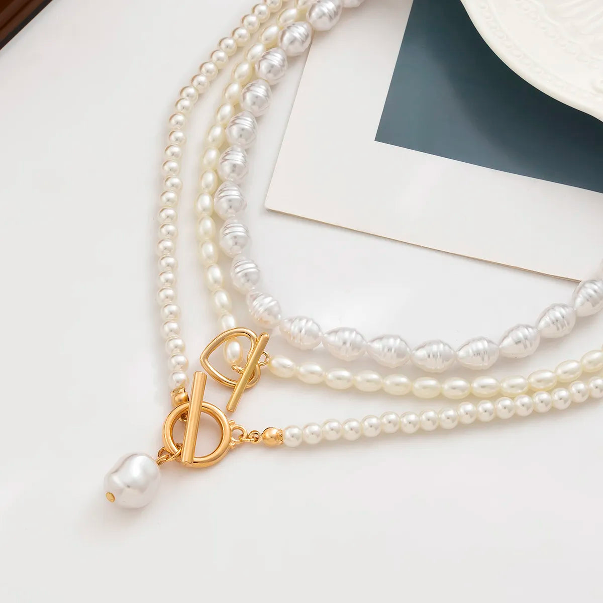 Infinity Pearl Necklace