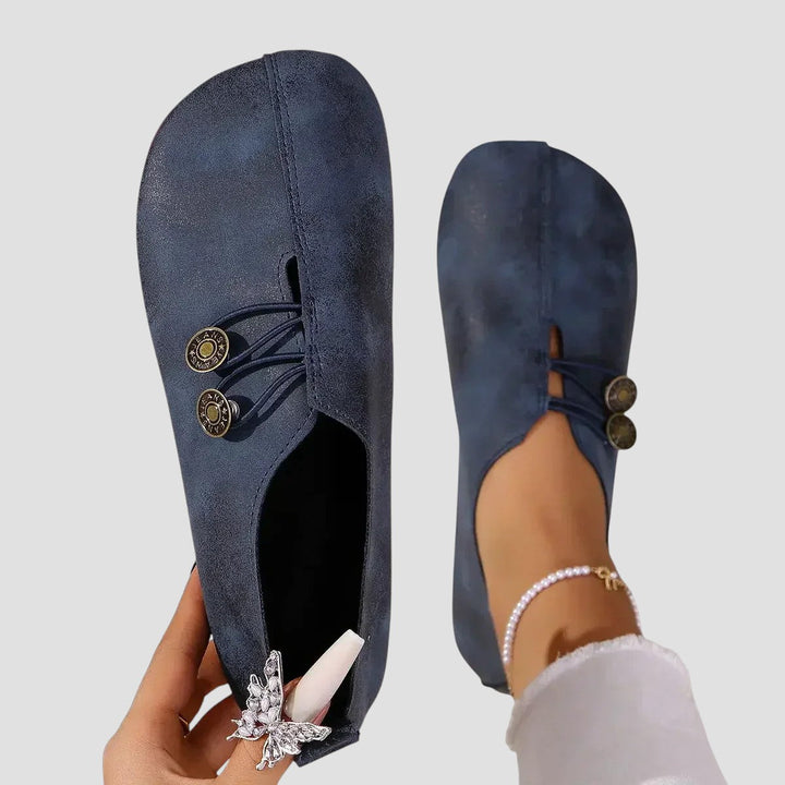 Lydia | Zapatillas ortopédicas de ante suave para dama