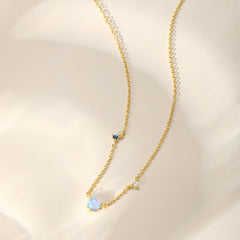 Collar de plata delicado con colgante de corazón - Raúl & Sara Madrid