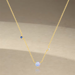 Collar de plata delicado con colgante de corazón - Raúl & Sara Madrid