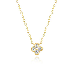 Collar de plata con elegante piedra - Raúl & Sara Madrid