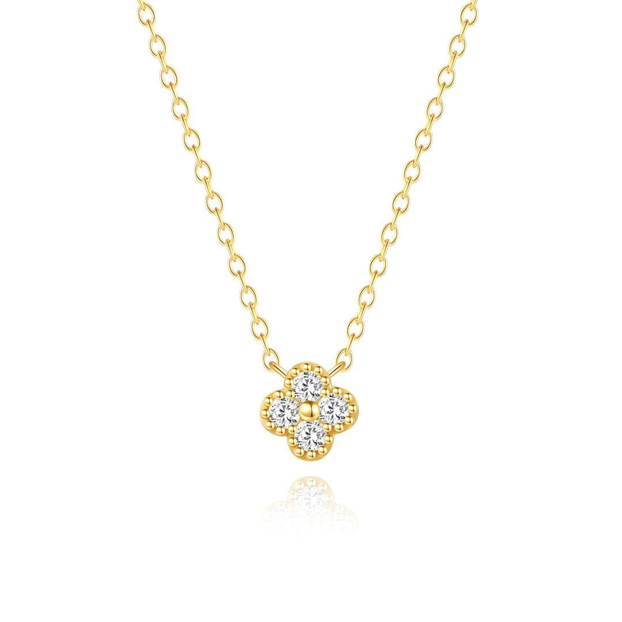 Collar de plata con elegante piedra - Raúl & Sara Madrid