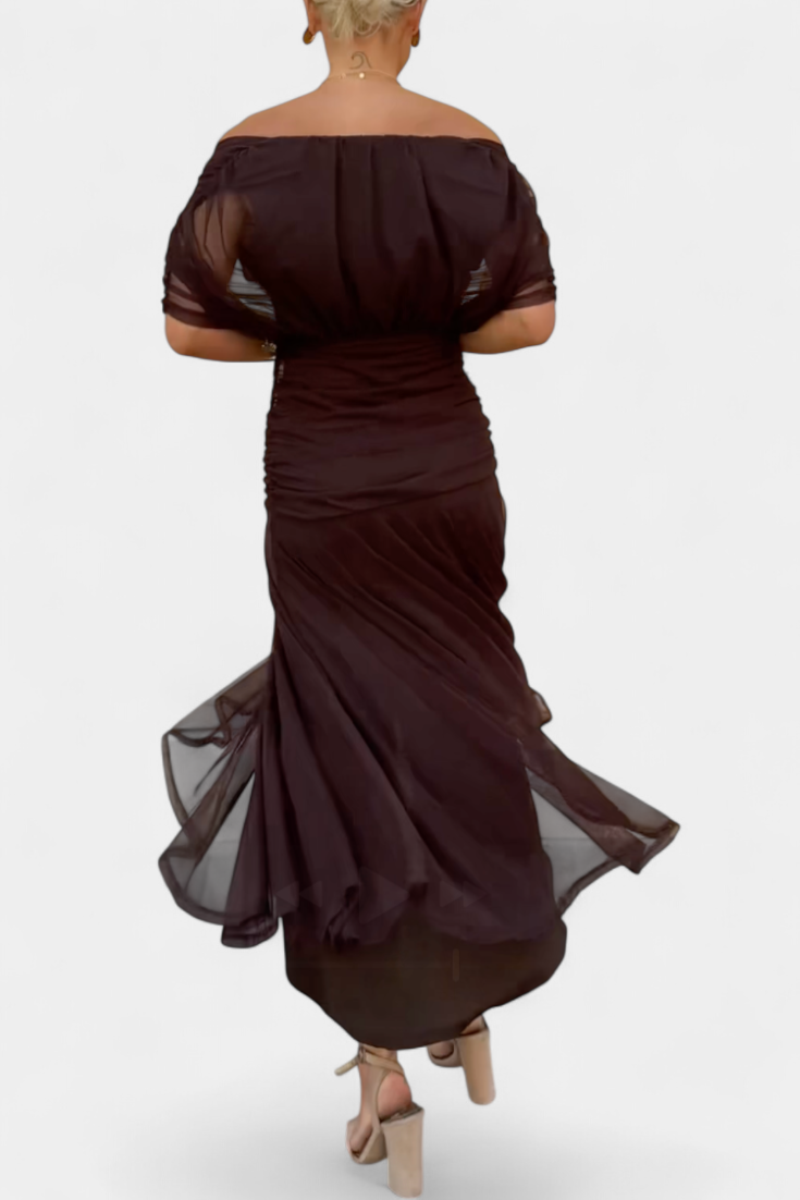 Alondra™ | Vestido largo floral con escote en V
