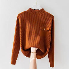 Jersey de Cuello Alto Chic de Punto - Raúl & Sara Madrid