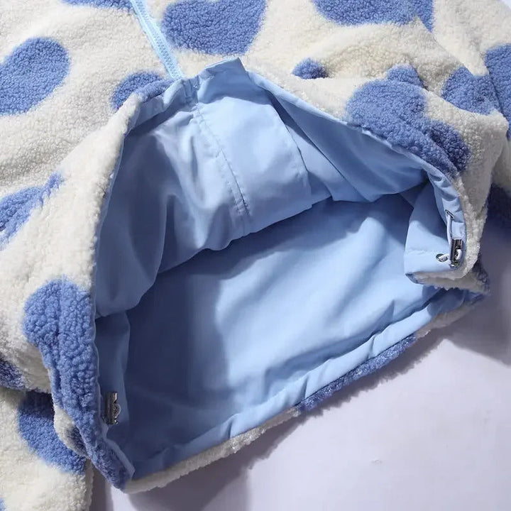 Dianne™ | Chaqueta Reversible con Estampado de Corazones y Diseño Confortable