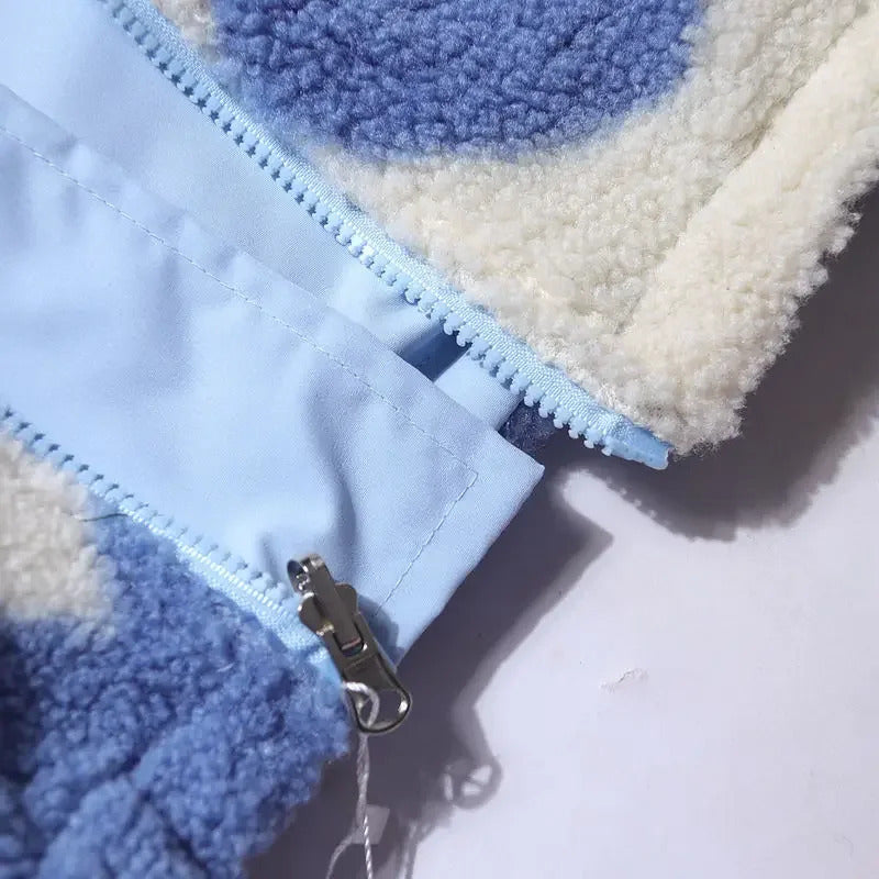 Dianne™ | Chaqueta Reversible con Estampado de Corazones y Diseño Confortable