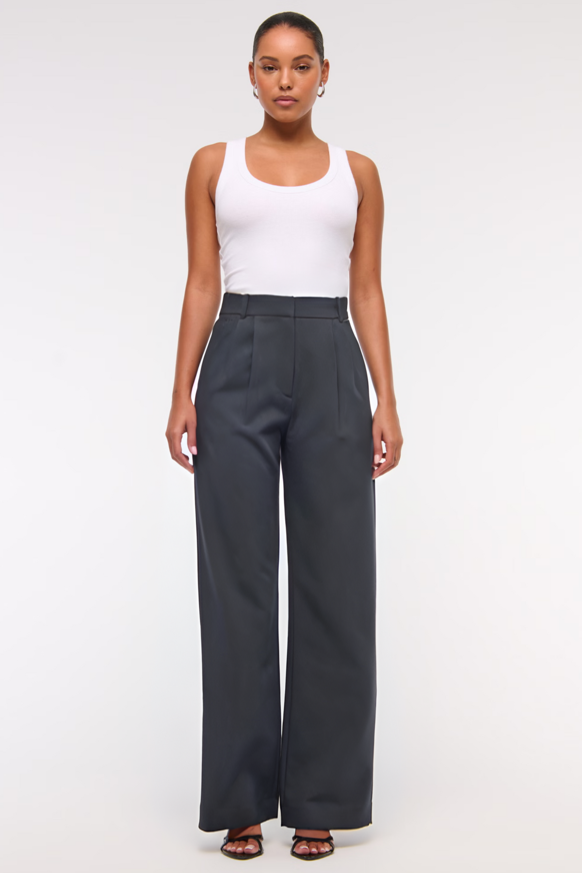 Tinashe Pantalones de Pierna Ancha a Medida - Raúl & Sara Madrid