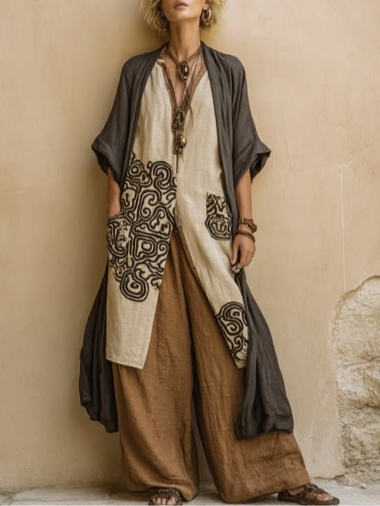 Nicolasa™ | Conjunto Boho con Detalles Bordados