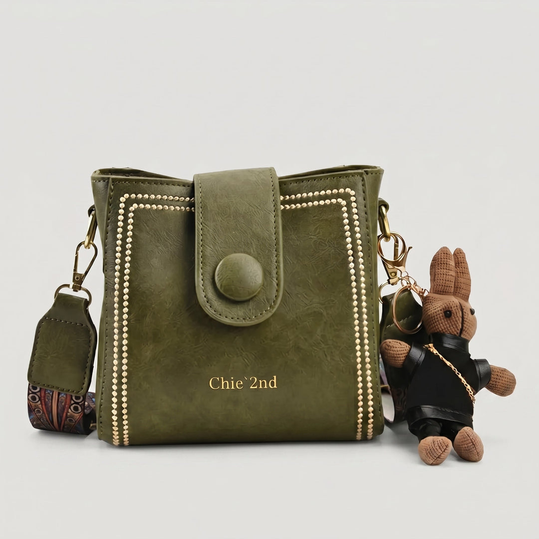 Bolso tipo Satchel + Muñeco Arion de regalo