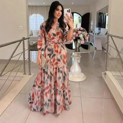 Vestido floral romántico - Raúl & Sara Madrid