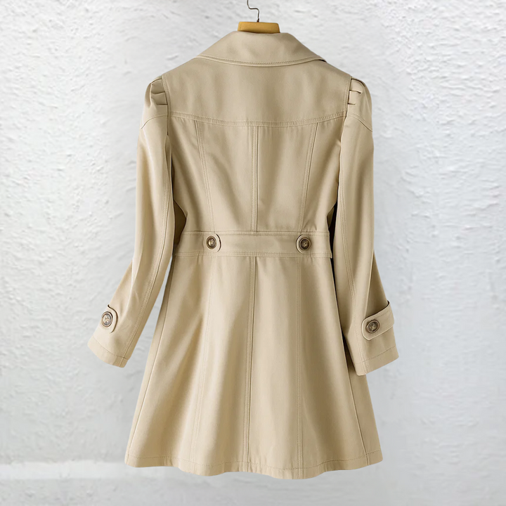 Inés™ | Elegante Abrigo Vintage con Botones