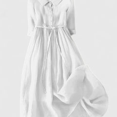 Vestido elegante de principios de primavera - Raúl & Sara Madrid