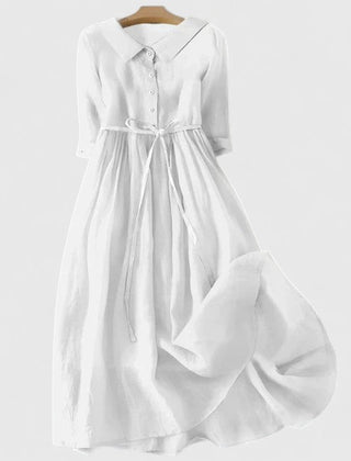 Vestido elegante de principios de primavera - Raúl & Sara Madrid
