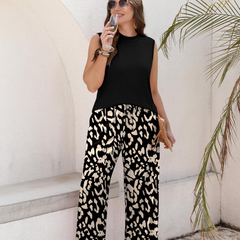 Natalie · Conjunto con top de cuello alto