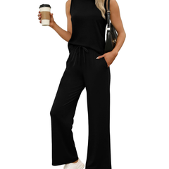 Natalie · Conjunto con top de cuello alto