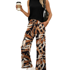 Natalie · Conjunto con top de cuello alto