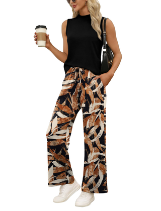 Natalie · Conjunto con top de cuello alto